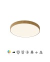 CUMBUCO II * PLAFÓN LED 50W MADERA CCT